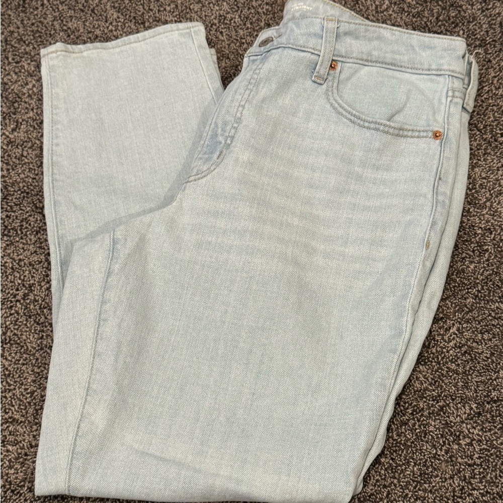 Old Navy Light Blue Straight Leg Jeans